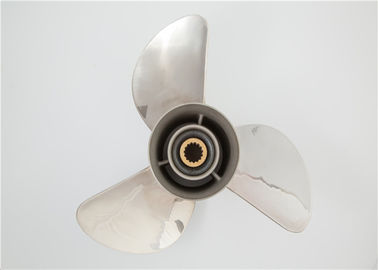 الصين 3 شفرات زورق محرك المروحة ، مراوح ياماها الفولاذ المقاوم للصدأ مصنع